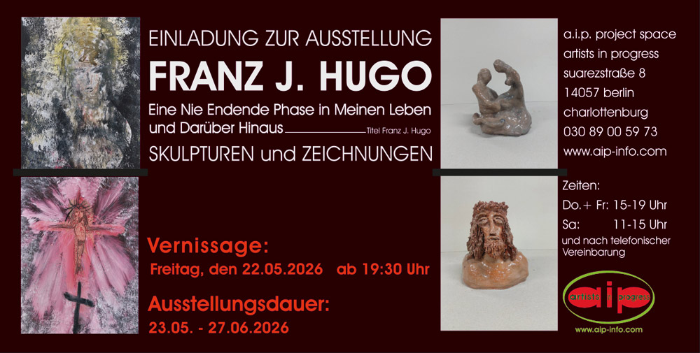 Hugo Ausstellung Einladung 22 05 2026VS